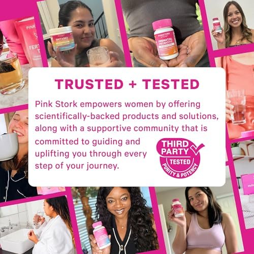 Pink Stork Total Glow Gummies for Women – 60 Berry Gummies
