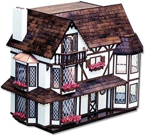Greenleaf Harrison Dollhouse Kit - 1 Inch Scale