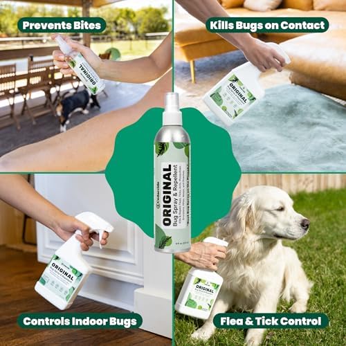Cedarcide Original Bug Spray | Repel & Kill Fleas, Ticks, Mosquitoes, Mites, Ants & Chiggers | For use on People