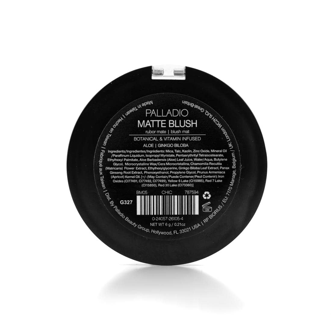 Palladio Matte Blush, Berry Pink