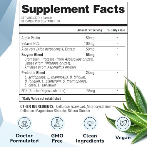 Healthy Gut Restore, Gut Health Supplements, 60 Capules, 2 Month Supply