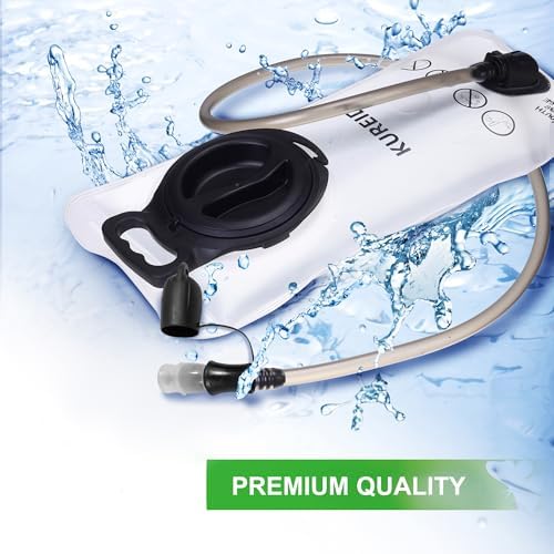 KUREIDA Hydration Bladder 2L-3L, Leak Proof Water Reservoir, BPA Free, Wide Opening