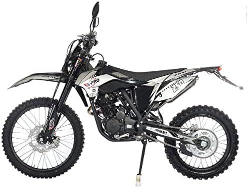 X-PRO Titan DLX 250cc Gas Dirt Bike Pit Bike Adult Bike,Big 21"/18" Wheels, Zongshen Engine! (Green)