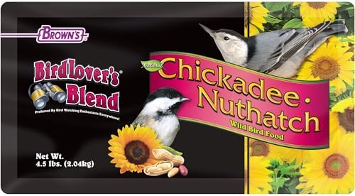 F.M. Brown's Bird Lover's Blend, 4-1/2-Pound, Chickadee/Nuthatch