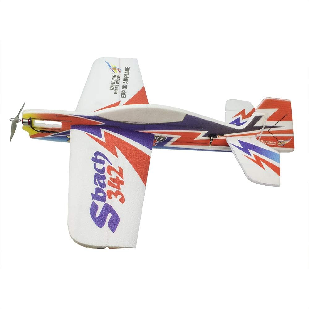 RC Foam Plane Sbach342 Aerobatic Flying Airplane, 39" Unassembled 3D EPP RC Airplane Kits to Build for Adults (KIT+Motor+ESC+Servo