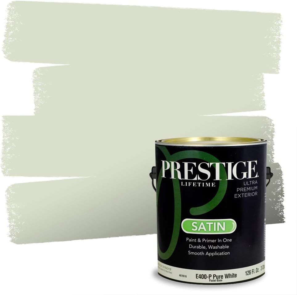 PRESTIGE Interior Paint and Primer in One, Garden Sage, Eggshell, 1 Gallon