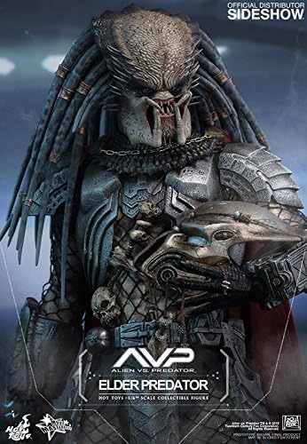 Hot Toys Predator 13" Figure Movie Masterpiece 1/6 Scale - Elder Predator | Predator 13 Inch Action Figure Movie Masterpiece 1/6 Scale Series