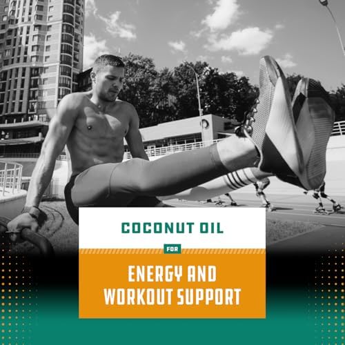 C8 MCT Oil Softgels - Medium Chain Triglycerids MCT Coconut Oil Supplement with Caprylic/Capric Triglycerides for Body Sculpting