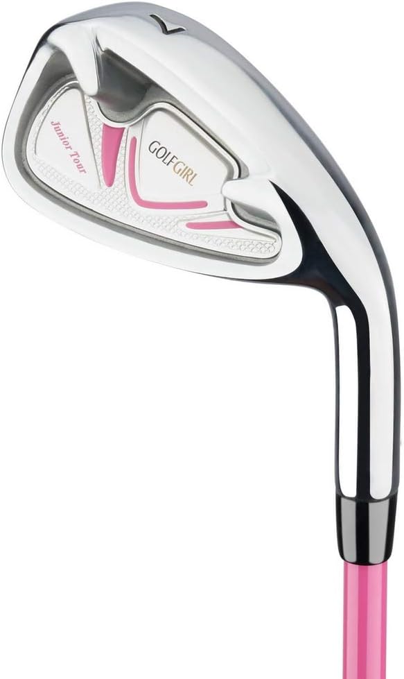 Golf Girl Junior Girls Golf Set V3 with Pink Clubs and Bag, Right Hand