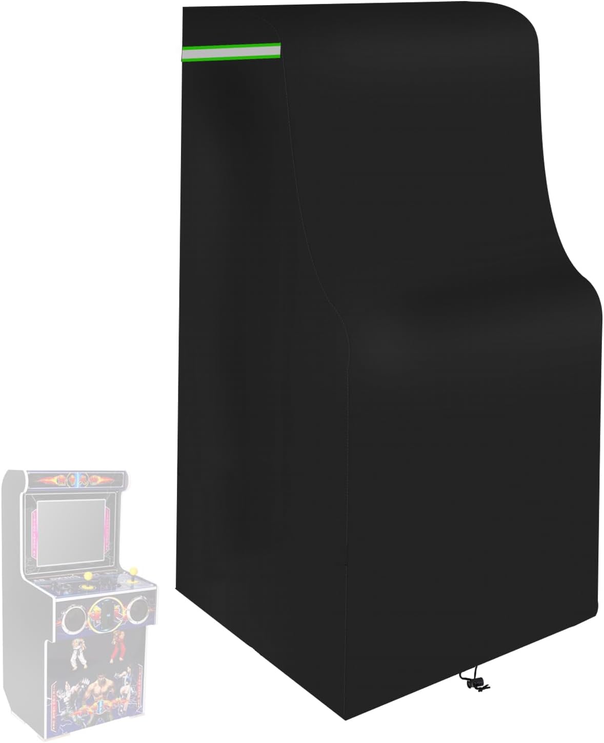 Arcade Table Cover, 600D Heavy-duty Waterproof Dust-Proof Covers for Indoors/Outdoors Arcade Game Machine Table, All Weather Protective, 31*22*66in