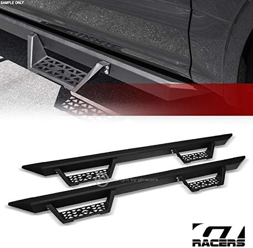 Modular Drop Step Nerf Bars Board Matte Black 2007-2018 For Toyota Tundra CrewMax Cab