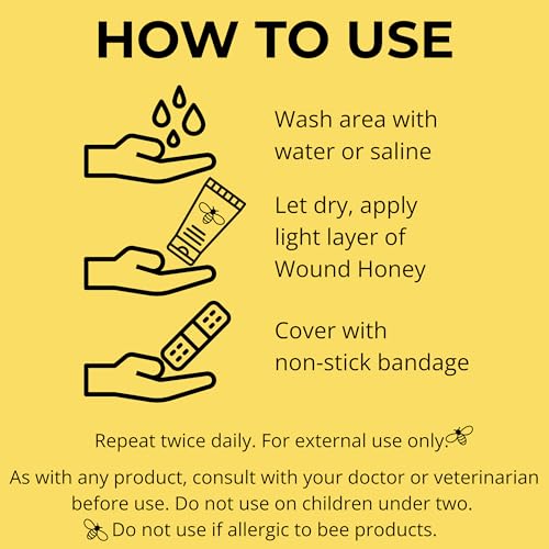 Manuka Wound Honey Ointment 2.8oz