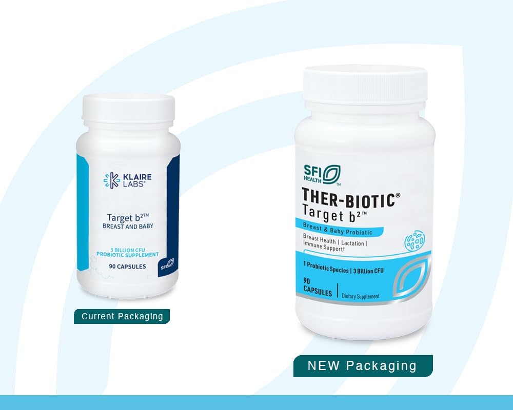 Klaire Labs SFI Health Ther-Biotic Target B2, 90 Capsules