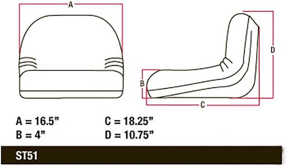 GY20495 One New Seat Made to Fit John Deere JD Riding Mower LA100 L100 L105 L108 L110 L111 X110 102 105 125