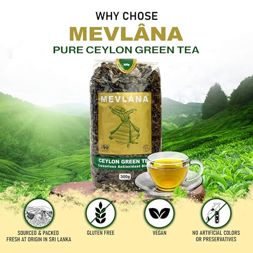 Mevlâna - Ceylon Green Tea Loose Leaf | 300 gr |150 Cups