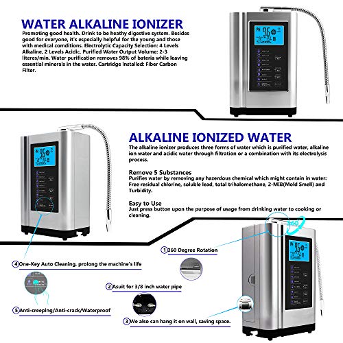 Alkaline Water Ionizer, Water Purifier Machine