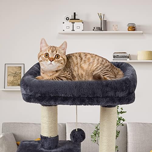 Cute Cat Tree Kitten Cat Tower Condo Cat Furniture Sisal Scratching Posts G