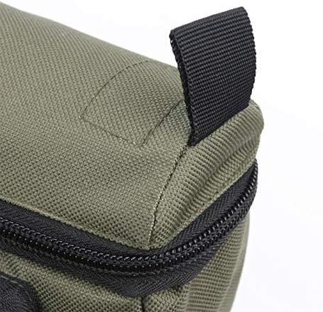 M MAXIMUMCATCH Maxcatch Fly Fishing Rod Case with Reel Pouch, Complete Protection Bag, For 9FT 2/4 Pieces Rod, Single (Green, 9' 4sec)