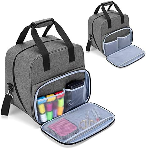 Yarwo Serger Machine Carrying Case for Universal Overlock Sewing Machine