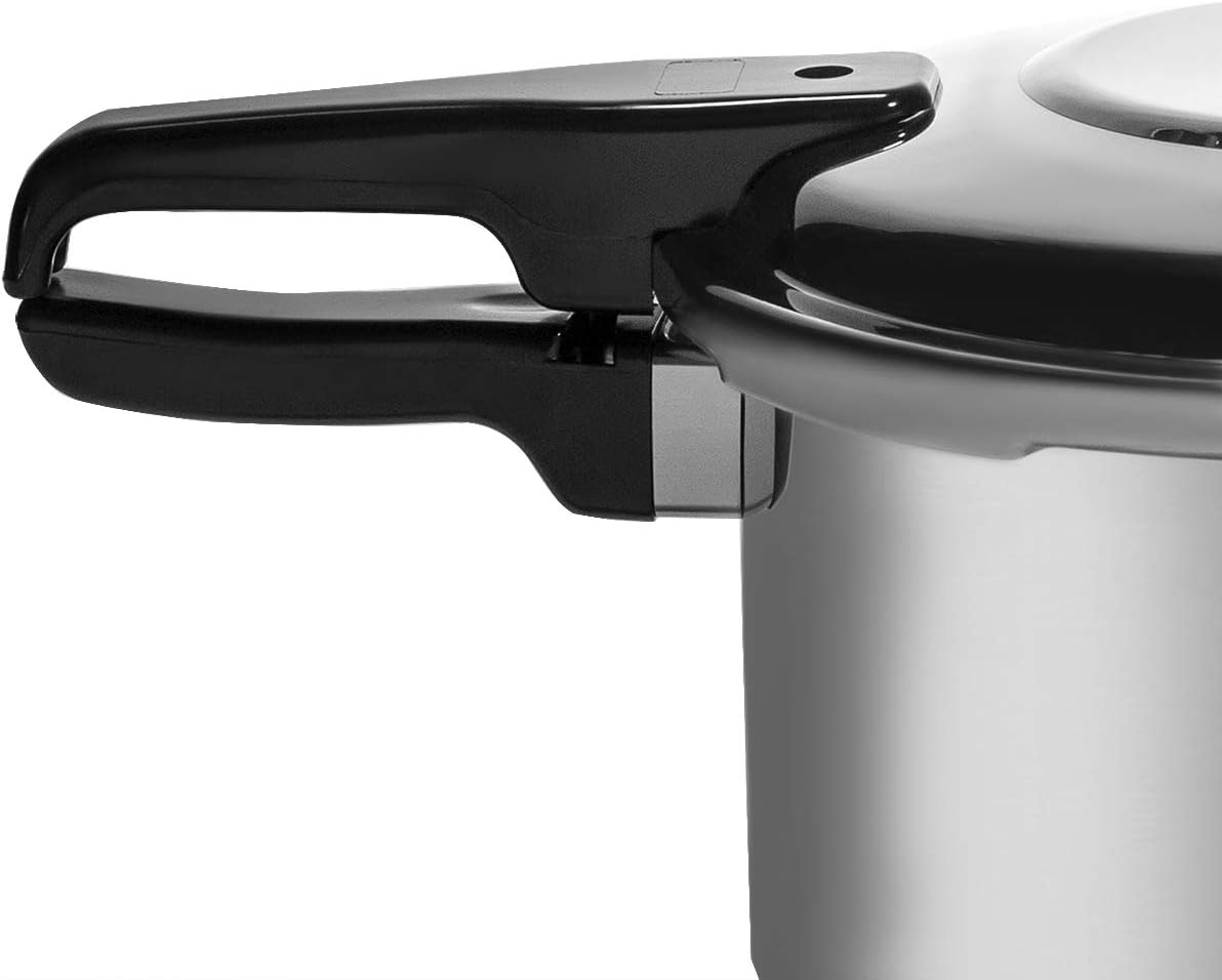 Barton 6.0 Quart Pressure Cooker Pot Release Valve Aluminum Canning Cooker Pressure Release Pot Stove Top Instant Fast Cooking Stovetop Pressure