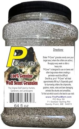 Pmart Wolf P-Cover Concentrated Wolf Urine Granules Big 64 fl oz Size!