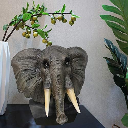 Latex Animal Full Head African Elephant Mask Animal Fancy Masquerade Party Costume Mask