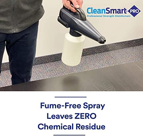 CleanSmart Hospital Disinfectant, Hypochlorous Acid, 23 oz (6 pack) | Kills 99.9% of Viruses and Bacteria, EPA Registered