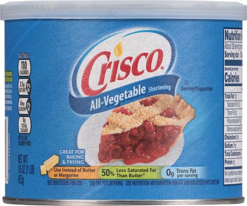 Crisco All-Vegetable Shortening, 16 Ounce