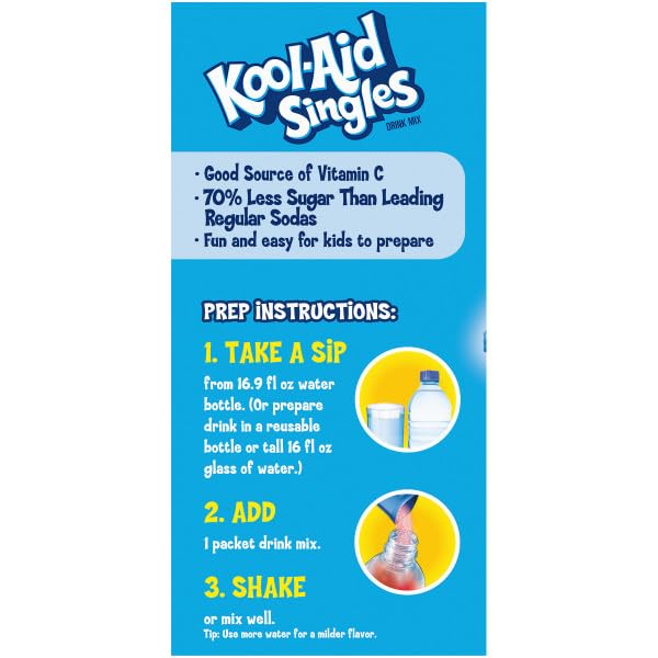 Kool-Aid Singles Tropical Punch Soft Drink Mix- 12 CT