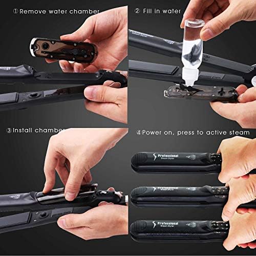 DORISILK Steam Straightener for Hair