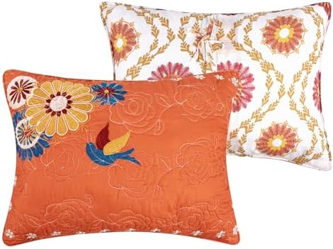 Greenland Home Barefoot Bungalow Topanga Quilt Set, 3-Piece Full/Queen, Multi