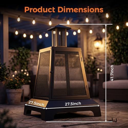 BALI OUTDOORS 28 inch Fire Pit Outdoor