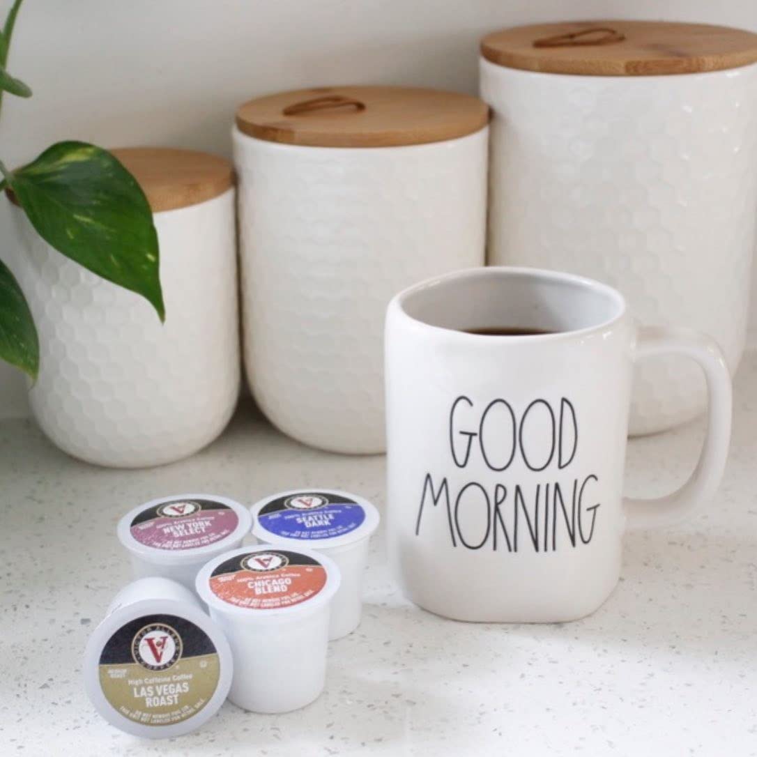 Flavored & Unflavored Coffee Variety Pack for K-Cup® Keurig 2.0® Brewers, 96 Count Victor Allen’s Coffee® Single Serve Coffee Pods