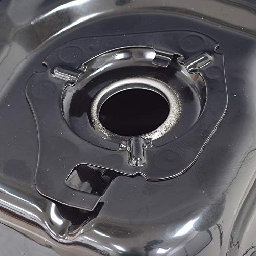 AlveyTech Black Metal Fuel Tank - For 50cc QMB139 Scooters & Other Power sports Models - Tao Tao Moped Gas Tank With 5.5 Liters Fuel Capacity