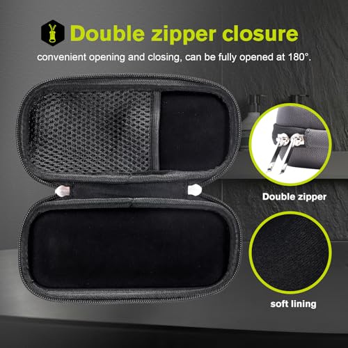 ProCase Hard Travel Case for Electric Trimmer & Shaver -Black | Fits QP2520 QP2530 QP2620 QP2630, Portable Organizer Carrying Bag
