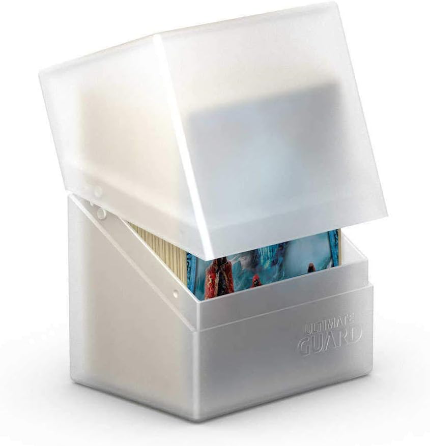 Ultimate Guard Boulder 100+ Classic, Deck Case for 100 Double-Sleeved TCG Cards, Emerald, Secure & Durable Storage for Trading Card Games, Soft-Touch Finish