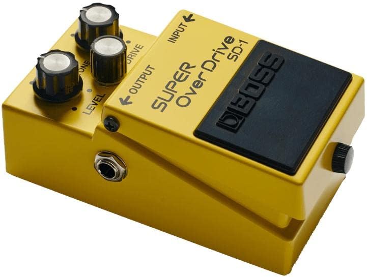 BOSS SD-1 SUPER Overdrive | Compact Overdrive Pedal | Genre-Defining Sound & Feel | Unique Clipping Circuitry Produces Tube-Like Characteristics | Dynamic Tone Options | Easy-To-Use Controls | Compact Overdrive Pedal. Genre-Defining Sound and Feel, Uniqu…
