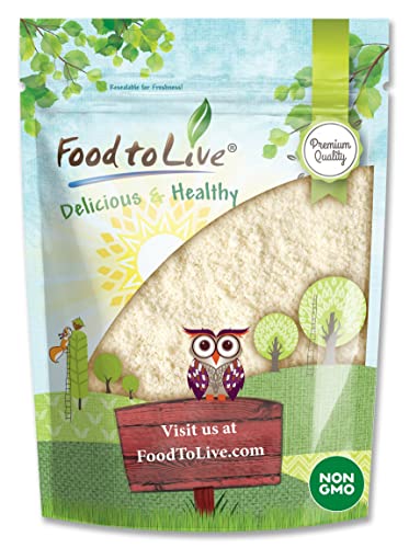 Food to Live - Blanched Almond Flour, 12 Pounds Non-GMO Verified, Finely Milled, Raw, Vegan, Keto, Paleo, Bulk, Low Sodium, Low Carb. Good Source of Fiber, Protein, Vitamin E, Copper.