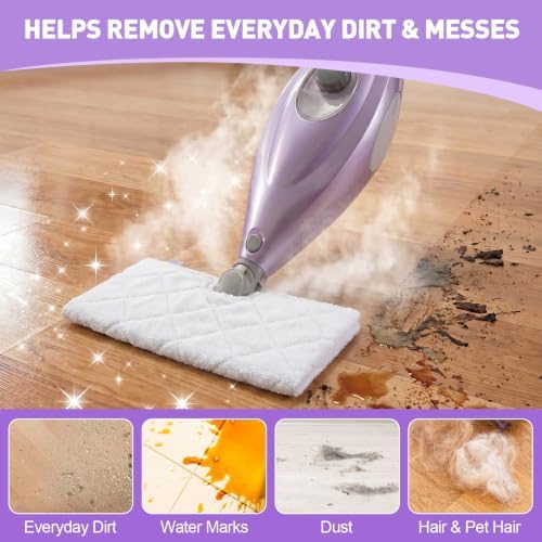 4 Pack Steam Mop Replacement Pads Compatible with Shark Steam Pocket Mop S3500 Series (S3501, S3601, S3550, S3901, SE450)