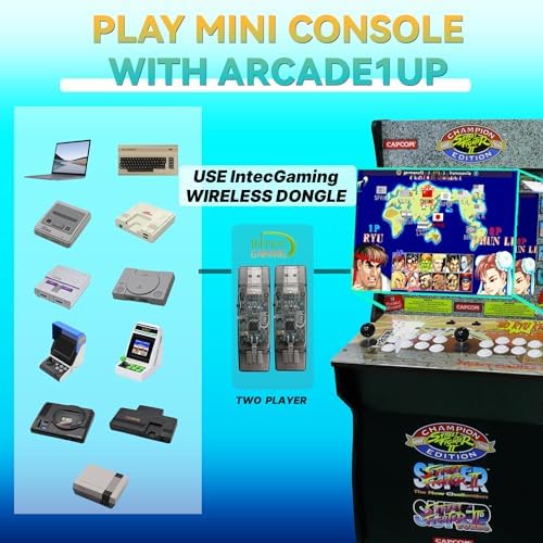 Switch Fighting Stick for Arcade1Up Cabinet, Play Your Switch Arcade Stick on The Cabinet, Modded Switch Joysticks Specially Designed for Arcade1Up