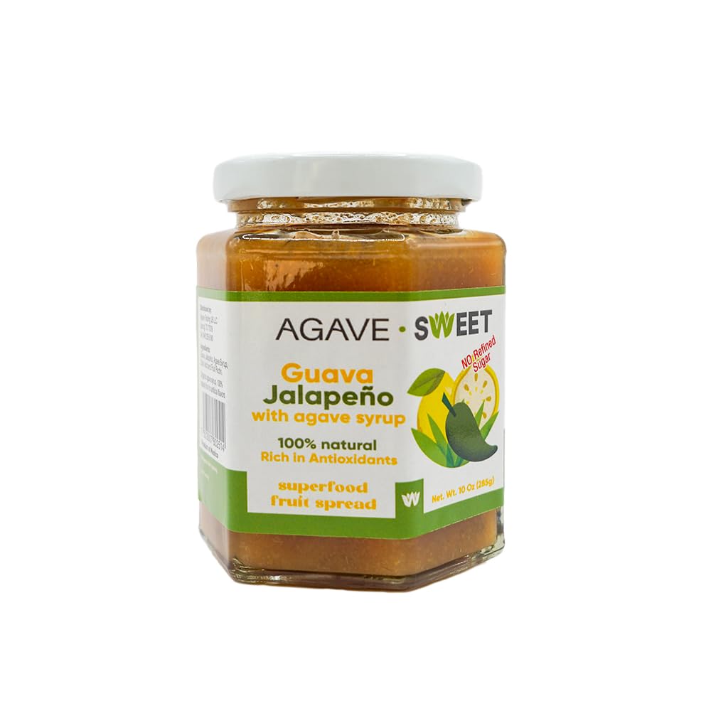 Agave Sweet Mango Fruit Spread with Agave Syrup No Sugar Fruit Spread 10 oz