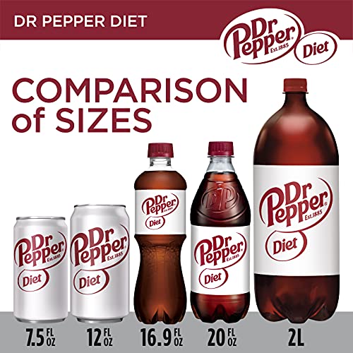 Diet Dr Pepper Soda, 7.5 fl oz cans, 8 pack