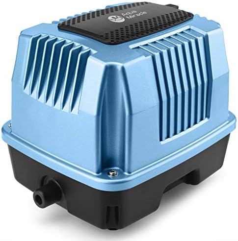 AquaMiracle Linear Air Pump AP-40/AP-60/AP-80/AP-160 for Pond Aeration, Septic, Hydroponic, 635/950/1350/2550GPH, Pond, Waste Treatment, Aquarium