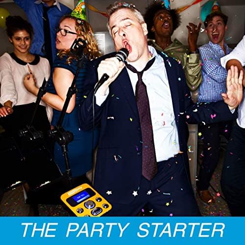 Portable Karaoke Machine On Shark Tank, Kids & Adults, All-In-One Karaoke System, 350+Voice Effects & Autotuning, PA Speaker, Party Bundle