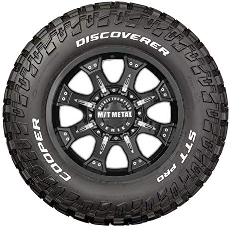 Cooper Discoverer STT Pro All-Season 37X13.50R22LT 123Q Tire | Light Truck Mud Terrain All Season Traction 123Q Rated E (10 Ply) Radial Construction Black Sidewall Tire