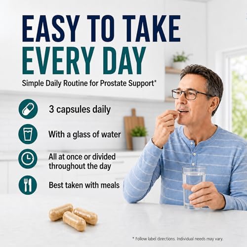 Approved Science Prostarex - Advanced Prostate Supplements for Men – Prostate, Bladder & Urinary Health Support with Saw Palmetto
