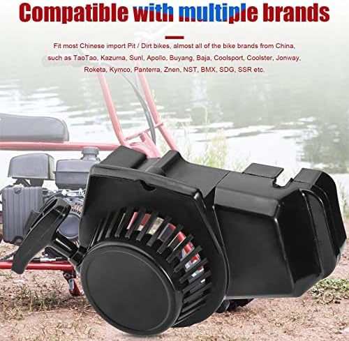 Pull Start Starter for 47cc 49cc Mini Quad ATV Scooter Pocket Bicycle Rocket Bike 2-stroke Engines
