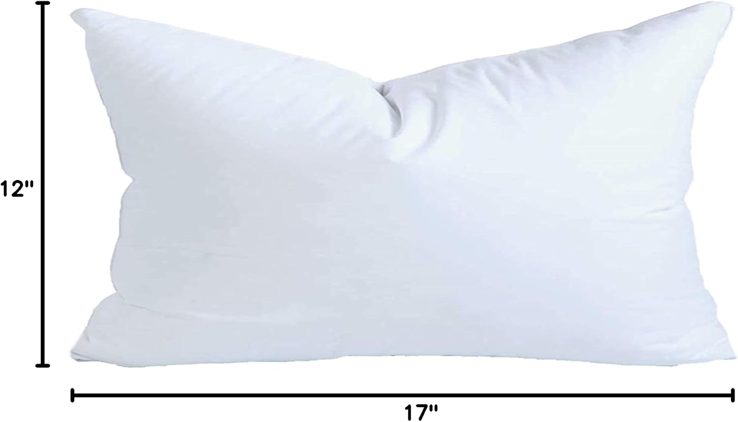 MoonRest® 26x26 Inch Synthetic Down Alternative Square Pillow Insert Form Stuffer for Sofa Shams, Decorative Throw Pillow