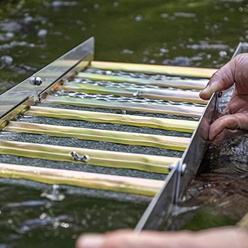 ASR Outdoor 16pc Beginner Gold Panning Sluice Box Kit for Adults Starting to Pan for Gold with Classifier Screens