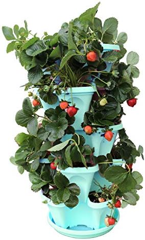 Mr. Stacky Vertical Gardening Planter (Tiffany Blue)